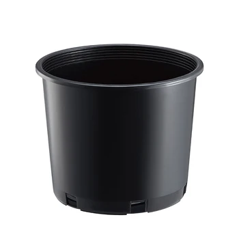 7 Gallon Flowerpot Black Nursery Pots Bulk Plastic Flower Flowerpot 7 Gallon Black Nursery Pots