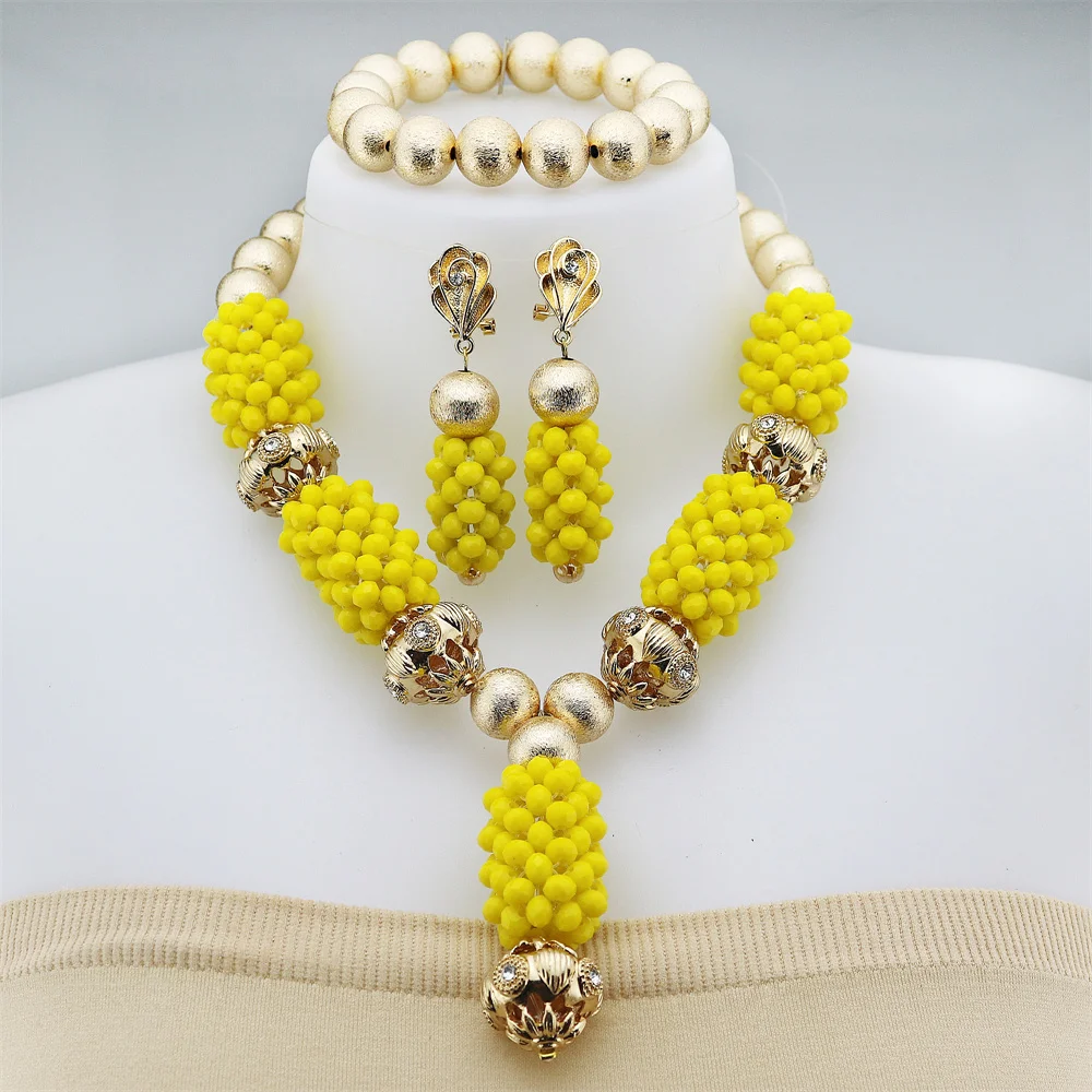 

Beautifical women jewelry set crystal nigerian necklace earring set CK118, Multi