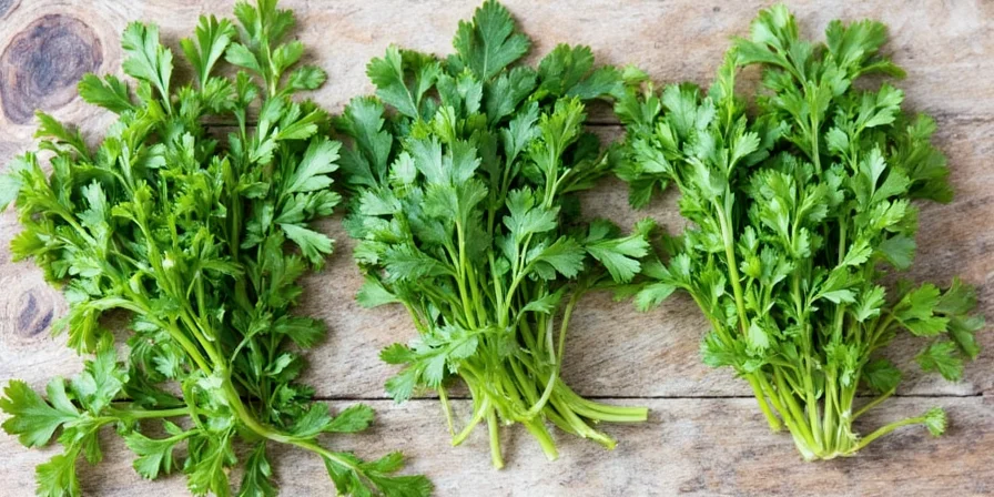 Parsley storage setup