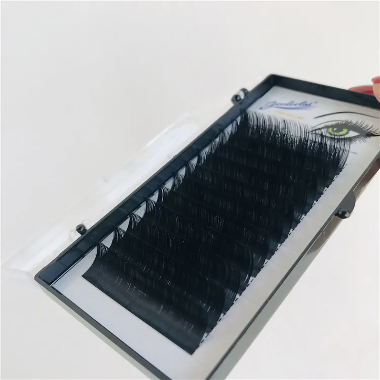 

Extremely Soft Faux Mink False Lash Eyelash Extension Private Label Russian Volume Lash Extensions
