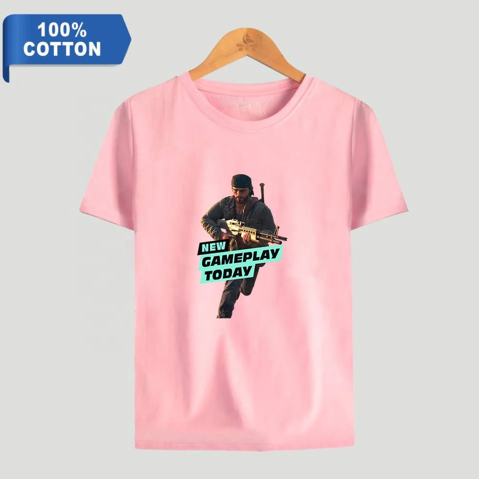 

2021 new design hot sale printed days gone t shirt wholesale stock printed life days gone t shirt supplier from china