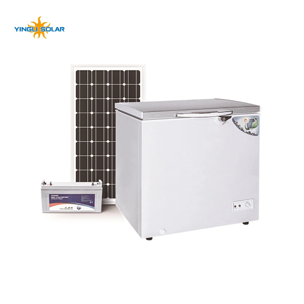 93l 140l Dc Solar Panel Powered Fridge Freezer Refrigerator Container Battery Charging For Home