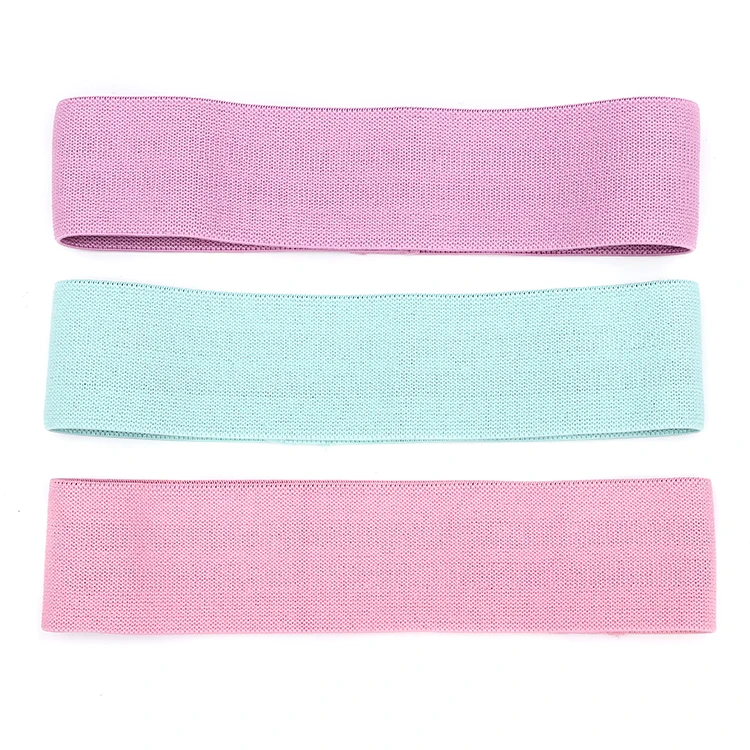 

US Free Sea Shipping Workout Fitness Elastic Glutes Hip Circle Booty Fabric Resistance Loop Bands, Existing colors as picture showing