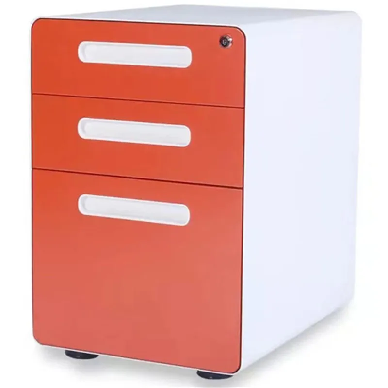 

Office furniture multi function metal 3 drawer mobile file cabinet, Customized ral color