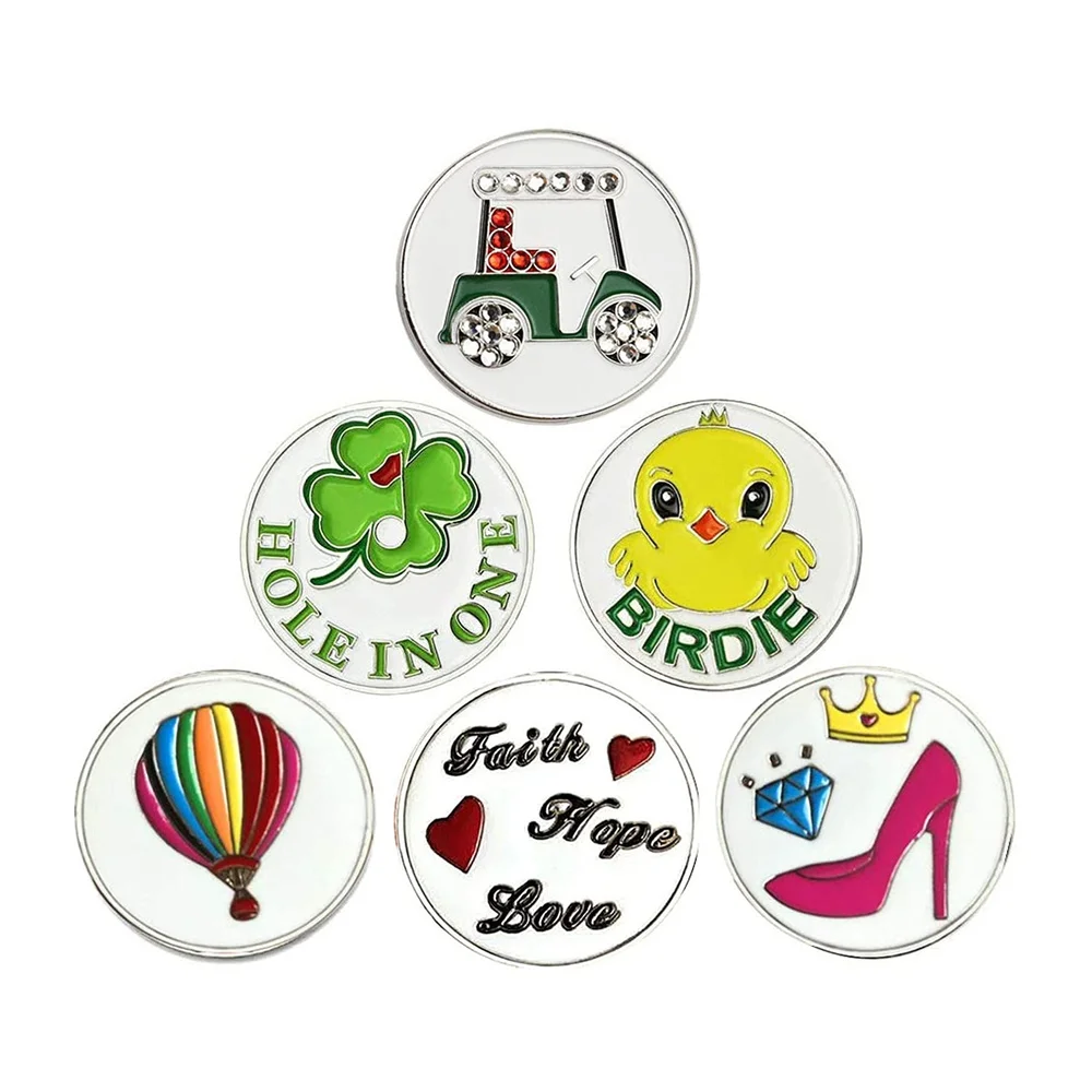 

custom magnetic ball marker golf divot repair tool ball marker, Customized color