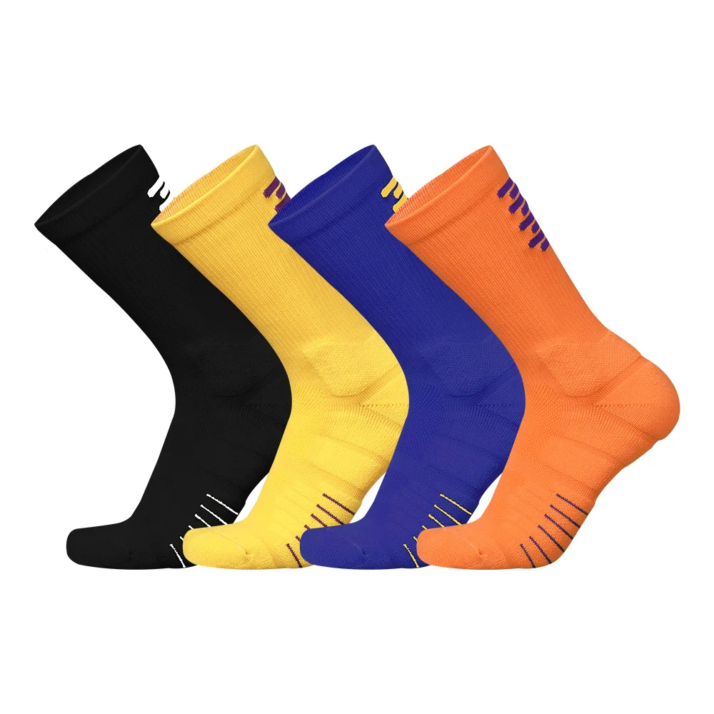 

Breathable Badminton Running Cushion Professional Sports Crew Socks