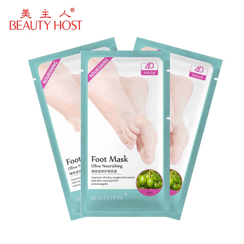 

Foot Skin Care Moisturizing Hydrating Nourishing Feet Care Shea Butter Foot Sheet Mask For Custom Logo Private Label OEM