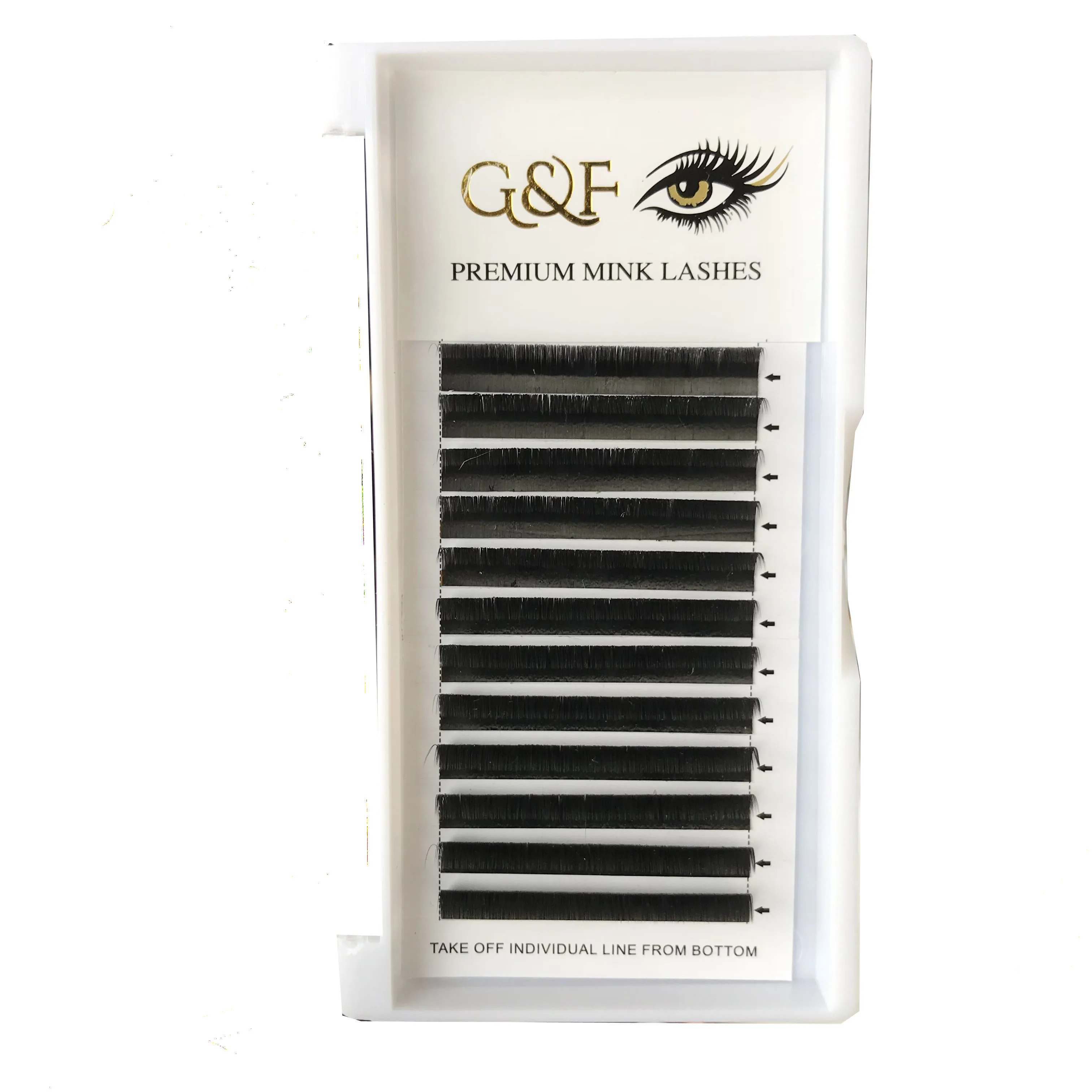 

Distributor Own Brand Mega Volume Deep Matte Black 0.03 0.05 0.07 Easy Fan Volume Eyelash Extension, Natural black