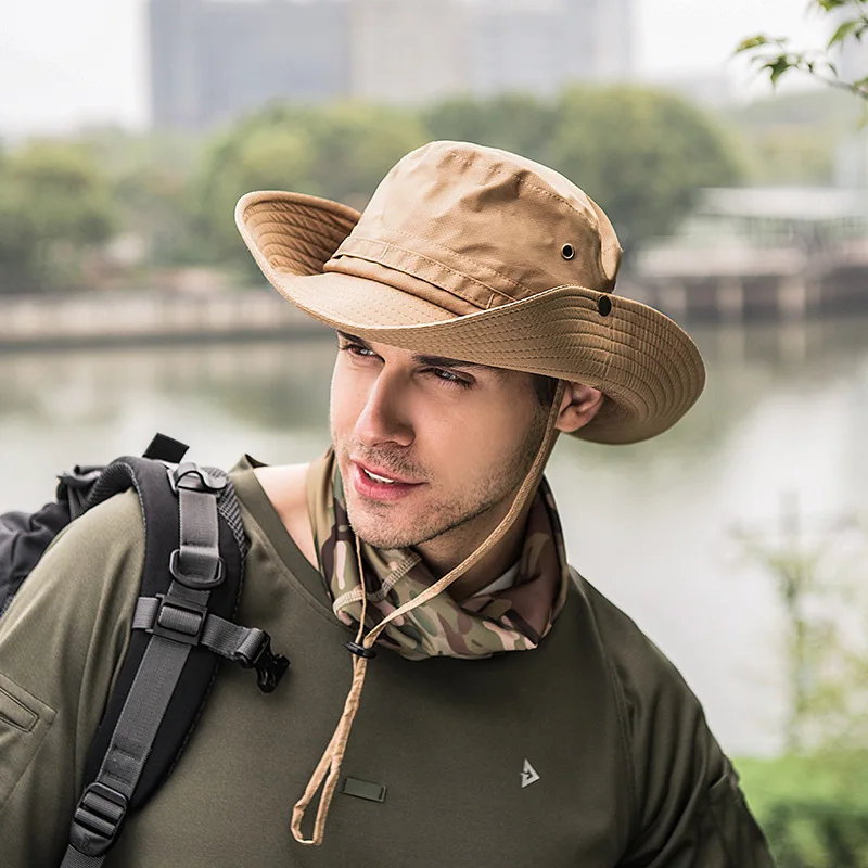 

Free shipping instock wholesale Detachable Chin Strap Water Resistant custom drifit designed quick dry bucket hat fisherman, Many