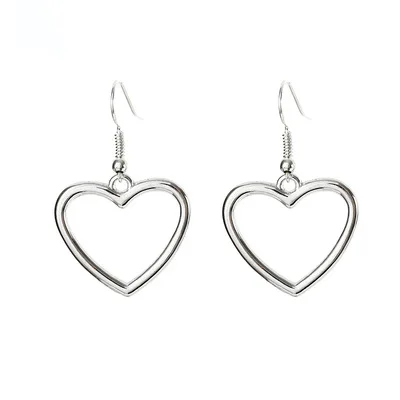

Small Fresh Exquisite Geometric Earrings Heart Earrings for Women
