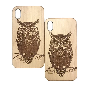 2019 Custom OEM wooden phone case for iphone XS/XS MAX wood unique printed cover for iphone XR cases Factory Directly