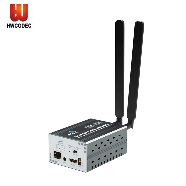 

Haiwei H8 h.264 h.265 Wireless HDMI to Ip 4G WiFi 1080P HD Video Encoder HEVC MPEG4 IPTV Encoder