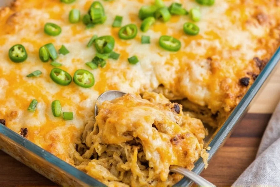 green chili enchilada casserole