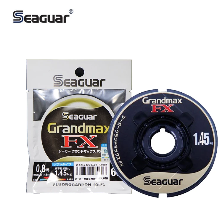 

Seaguar Grandmax FX carp 100% long fluorocarbon fishing lines multifilament fishing line, Transparent
