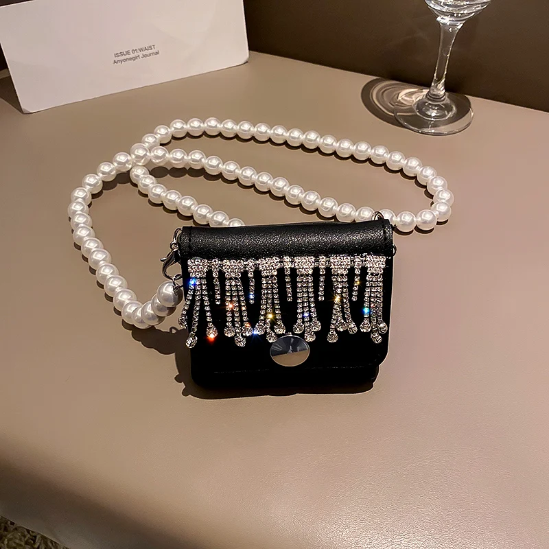 

fashion luxury pearl ladies leather bags women handbags