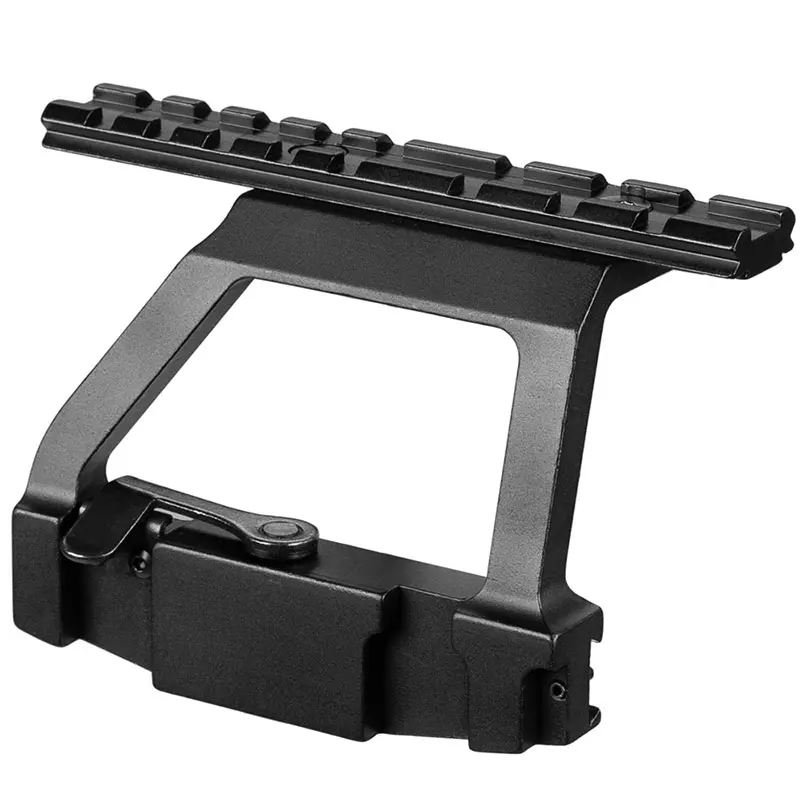 

Tactical AK 74U Mount Quick Release 20mm AK Side Rail Lock Scope Mount Base for AK 74U rifle hunting and CS combat