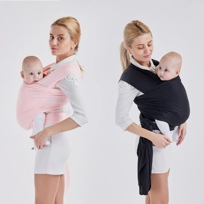 

Multifunctional Four Seasons Universal Front Holding Type Simple X-shaped Carrying Artifact Ergonomic Baby Carrier Sling Wrap
