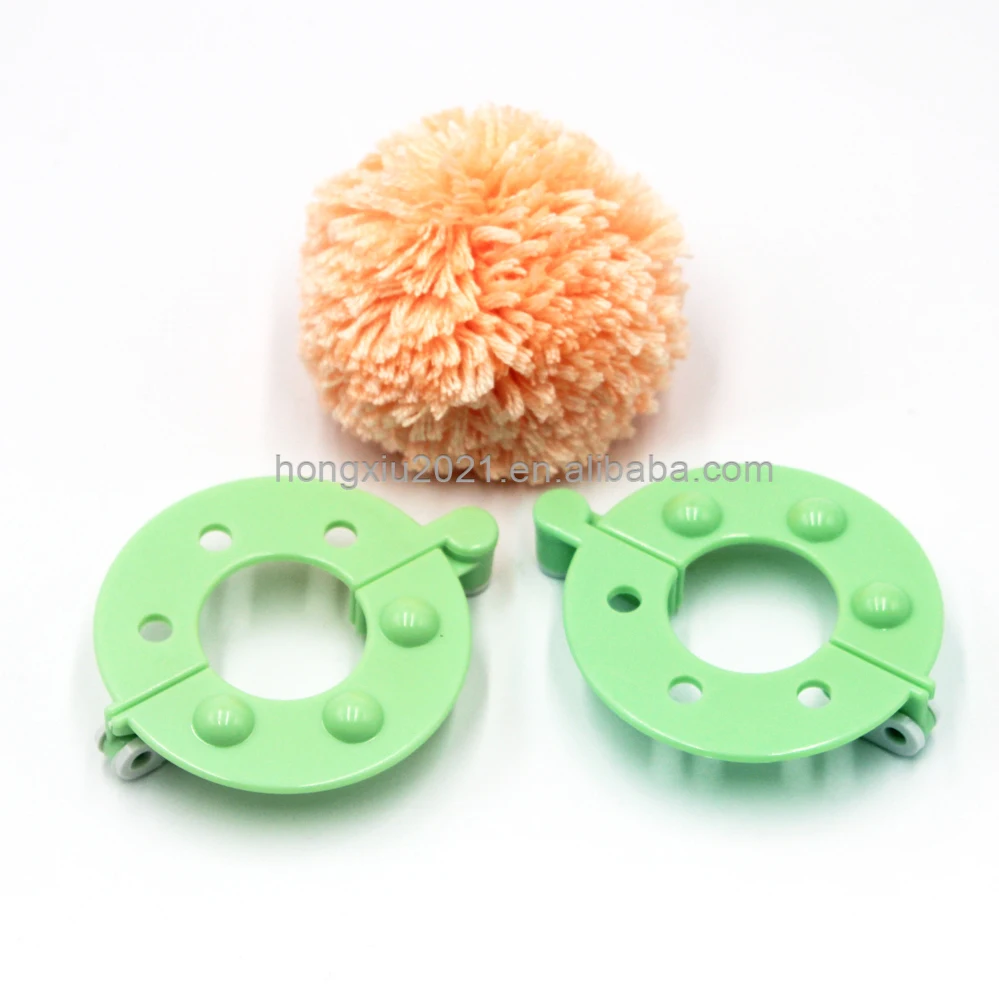 

5.5 cm Kit Knitting Crafts Different Sizes Plush Ball Making Tools, Color and packaging can be customized