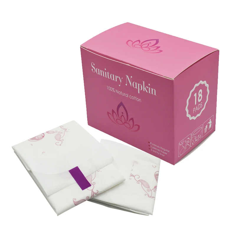 

Furuize OEM Cotton Anion Sanitary Napkin Pads for Women Period
