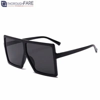 

Oculos De Sol UV400 Big Frame Gradient Shades Oversized Square Vintage Sunglasses