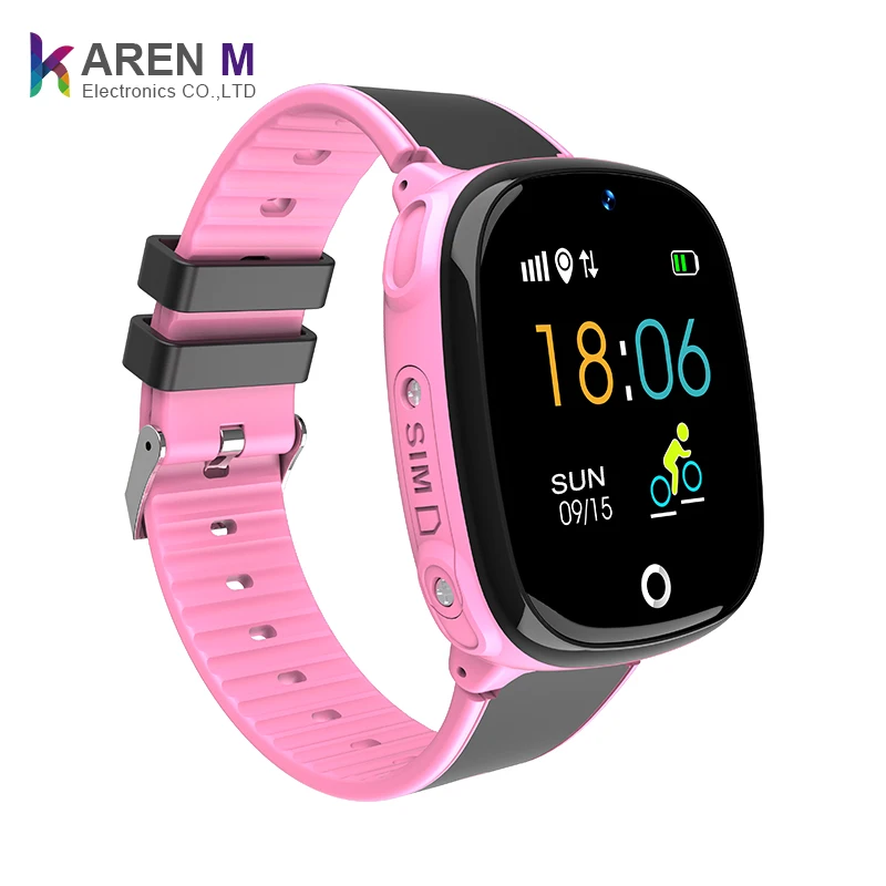 

1.44 inch telephone call sim card 2g children smartwatch HW11 GPS kids smart watch IP67 waterproof smartwatch for kids