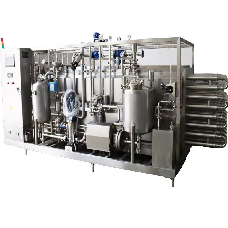 500l 1000l 2000l Plate Pasteurizer Milk Manufacture Machine - Buy 500l ...