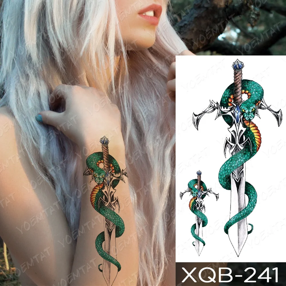 

High quality realistic custom temporary tattoo sticker for men women, Cmyk