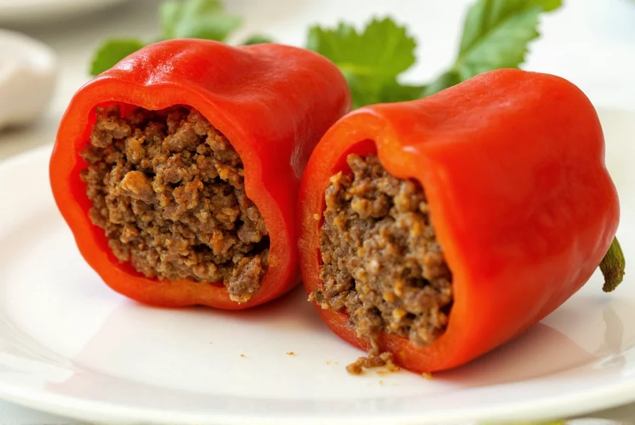 Perfect Stuffed Pepper Recipes with Ground Beef: 5 Variations