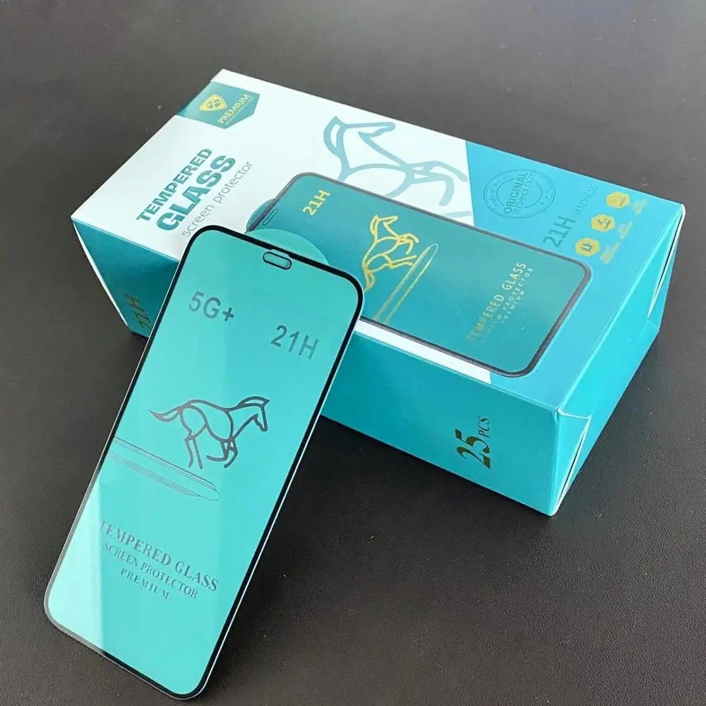 

China products manufacturers screen protector tempered glass cell phone film for iphone 12 screen protector, Transparency 99% color