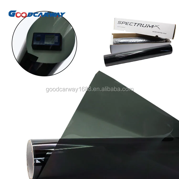 

Factory Supply Window Tint Film Glass 5% VLT 2 PLY Window Tinting 5-80% Protection UV Car Window Tint Film, Black