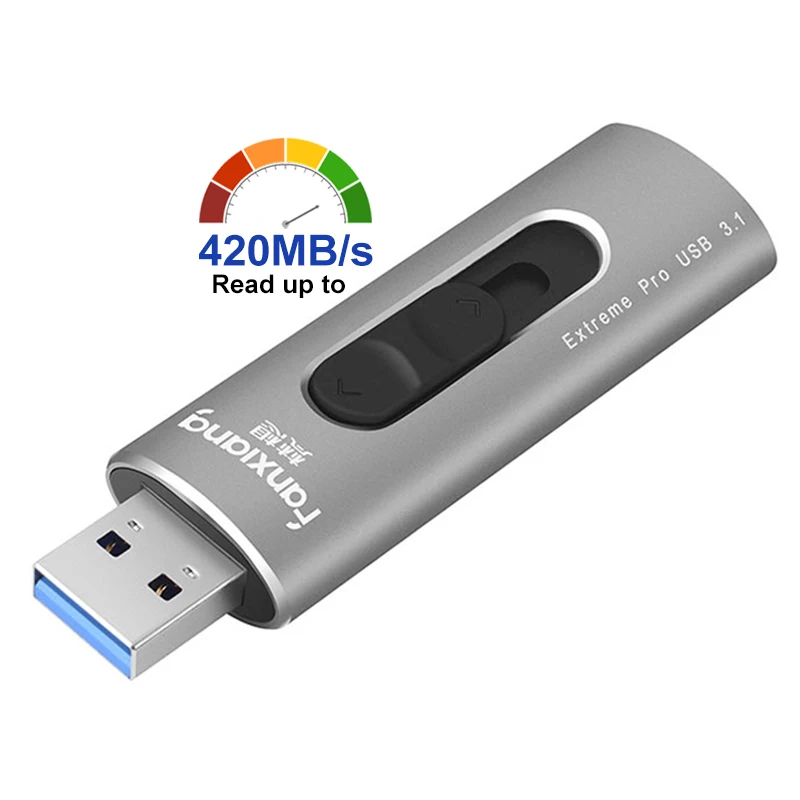 

Wholesale 64GB 128GB 256GB 512GB 1TB 2TB High Speed USB3.2 USB 3.0 Memory Stick U Disk Pen Drives Pendrive SSD USB Flash Drives, Grey or custom color