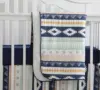 Chinese Supplier Geometric Design Baby Bed Set Crib Bedding