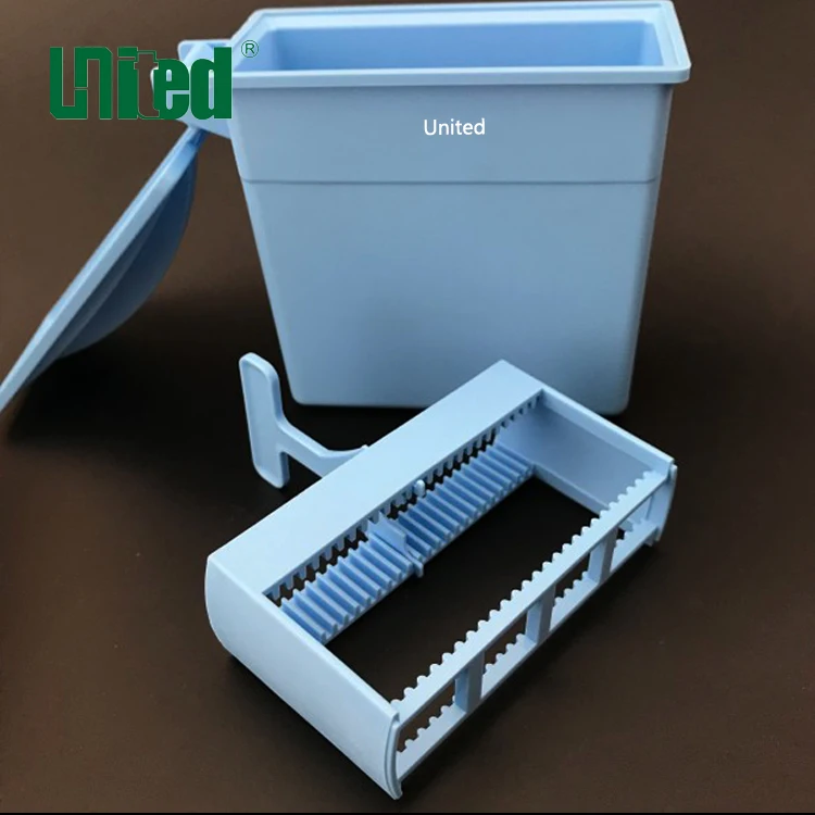 Laboratory Plastic Slide Staining Rack And Jar Buy Staining Rack