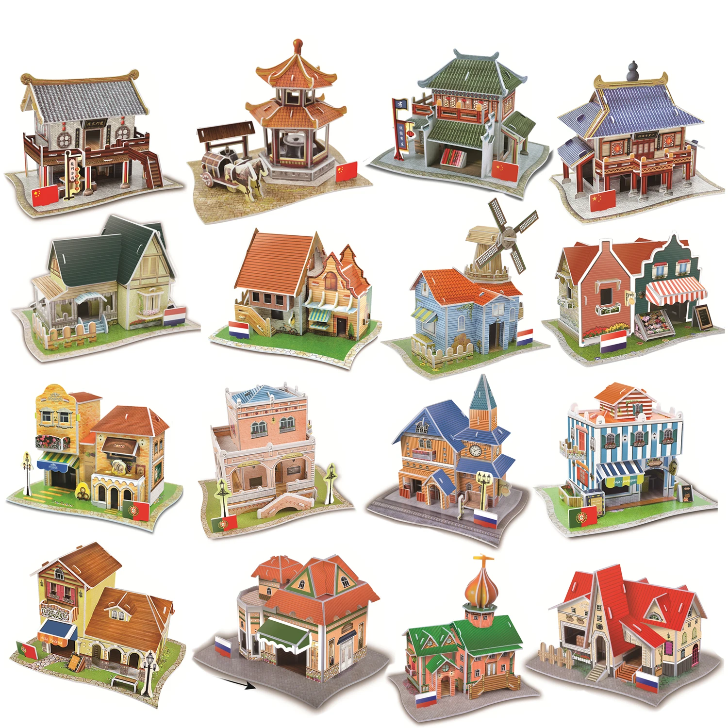 maquette house puzzle