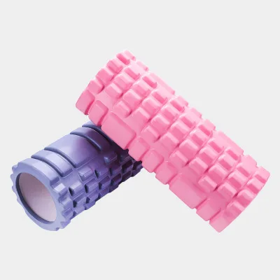 

Eco-friendly EVA Hollow Yoga Roller Leg Muscle Massage Roller Durable EVA High Density Foam Roller, Pink, yellow, red, green