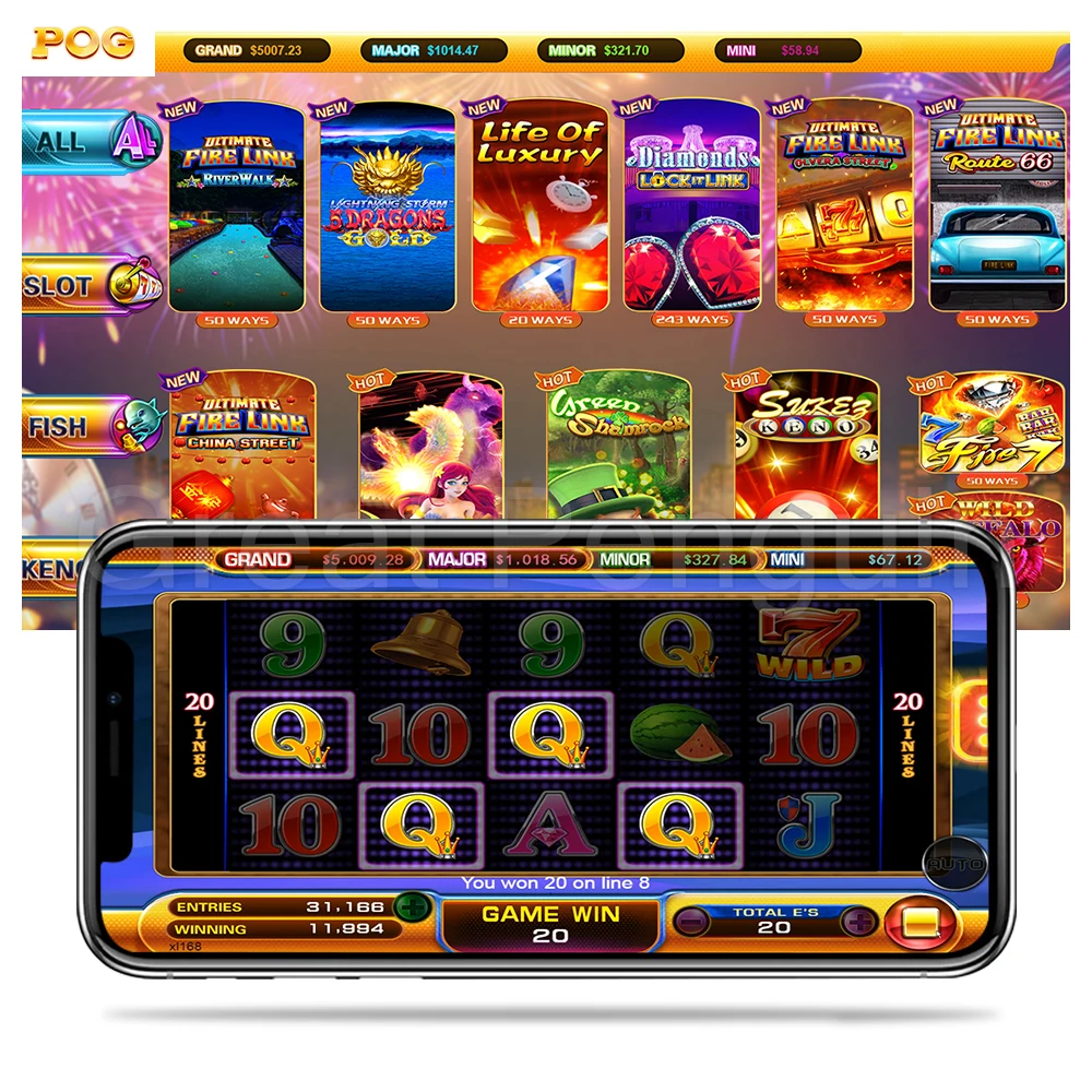 

POG Original IGS Master Of The Deep The Unicorn 10 Players Fish Game Skill Game Machine Gambling