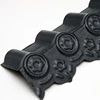 Easy to replace smooth and durable front tiles for building accessories