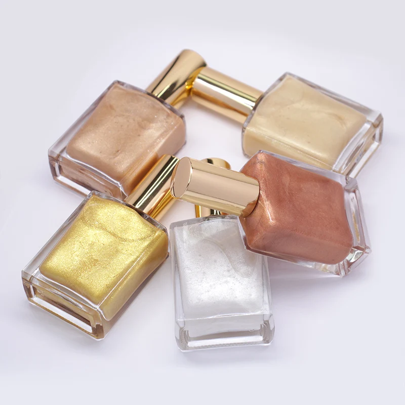 

body shimmer oil cosmetics cream bronzer shimmer makeup private label liquid highlighter