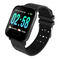 

A6 Smart Watch Heart Rate Monitor Sport Fitness Tracker Sleep Monitor Waterproof Sport Watch Band for IOS Android Gifts