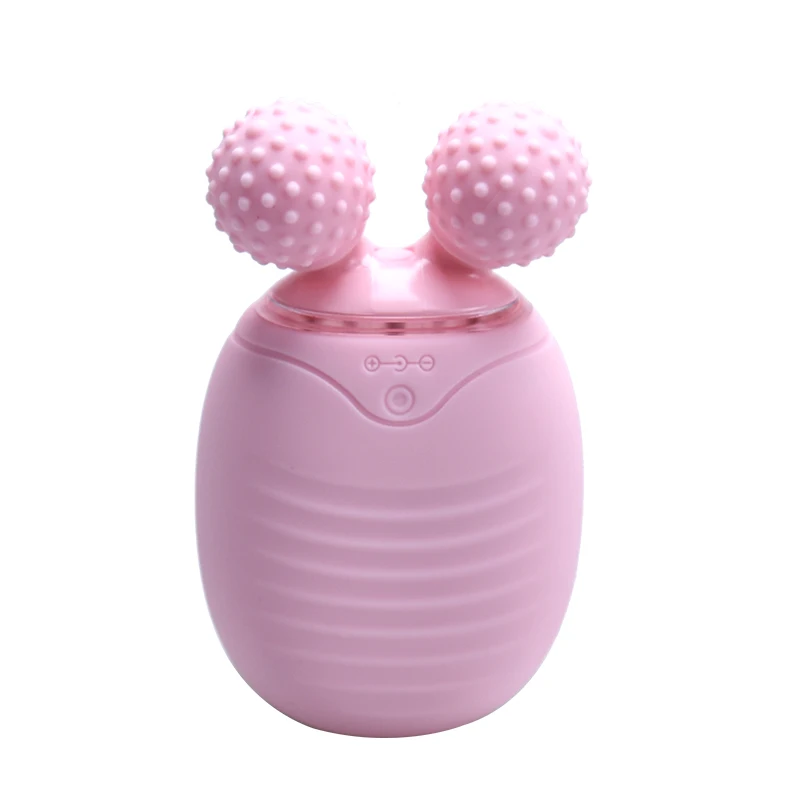 

Dropshipping Beauty Products Facial Cleansing Brush Massage Face Roller Electric Sonic Facial Cleansing Brush Silicone 2 in 1, Oem