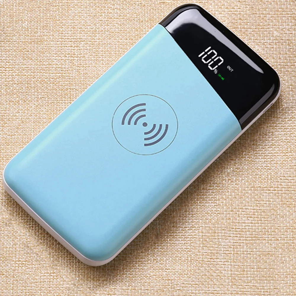 

comfortable wireless charger power bank fast charging with 20000mah