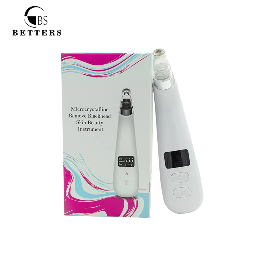 

Jsszbest Face Clean Pore Vacuum Blackhead Remover Skin Care Acne Pimple Removal Vacuum Suction Facial Diamond Dermabrasion Tool