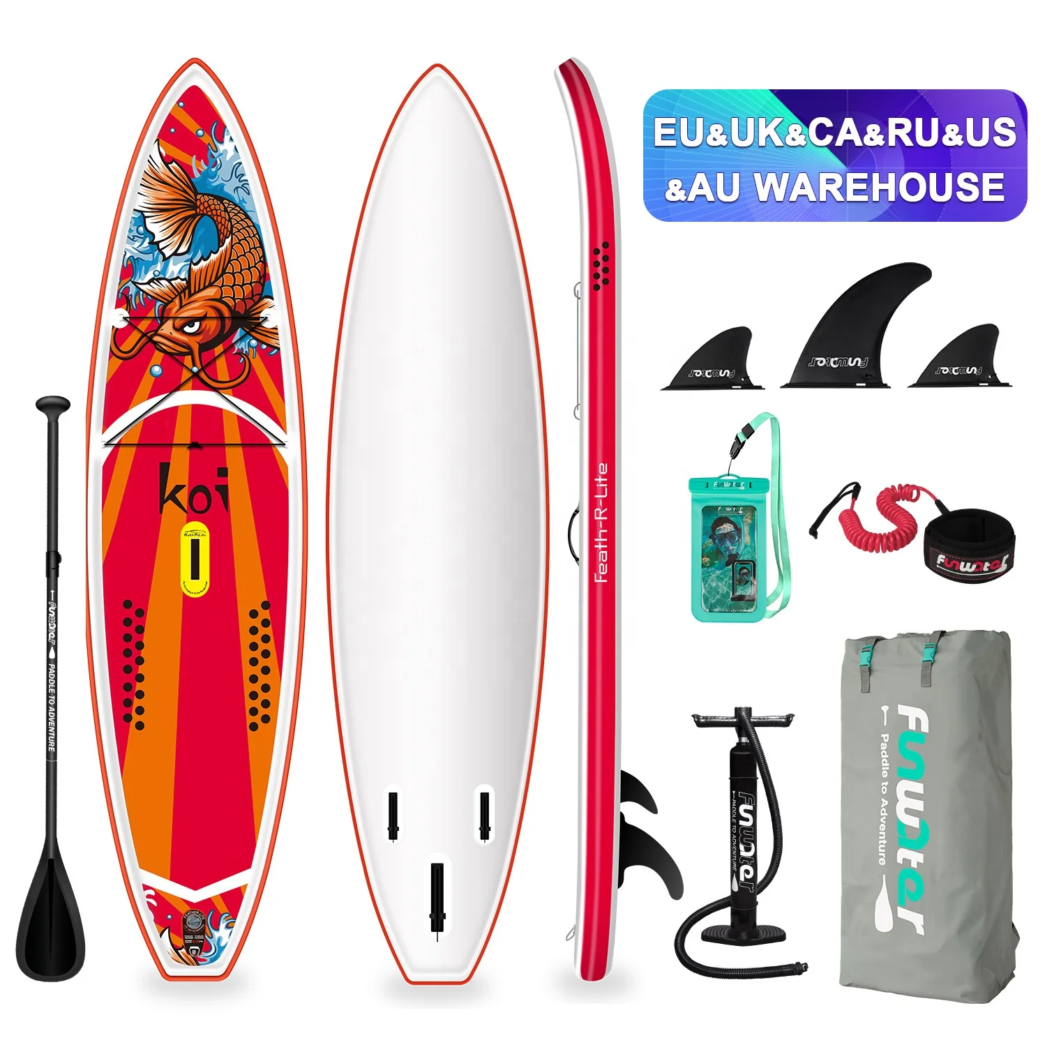 

Feath-R-Lite paddleboard Dropshipping CE  inflatable surfboard inflatable stand up paddleboard paddle board