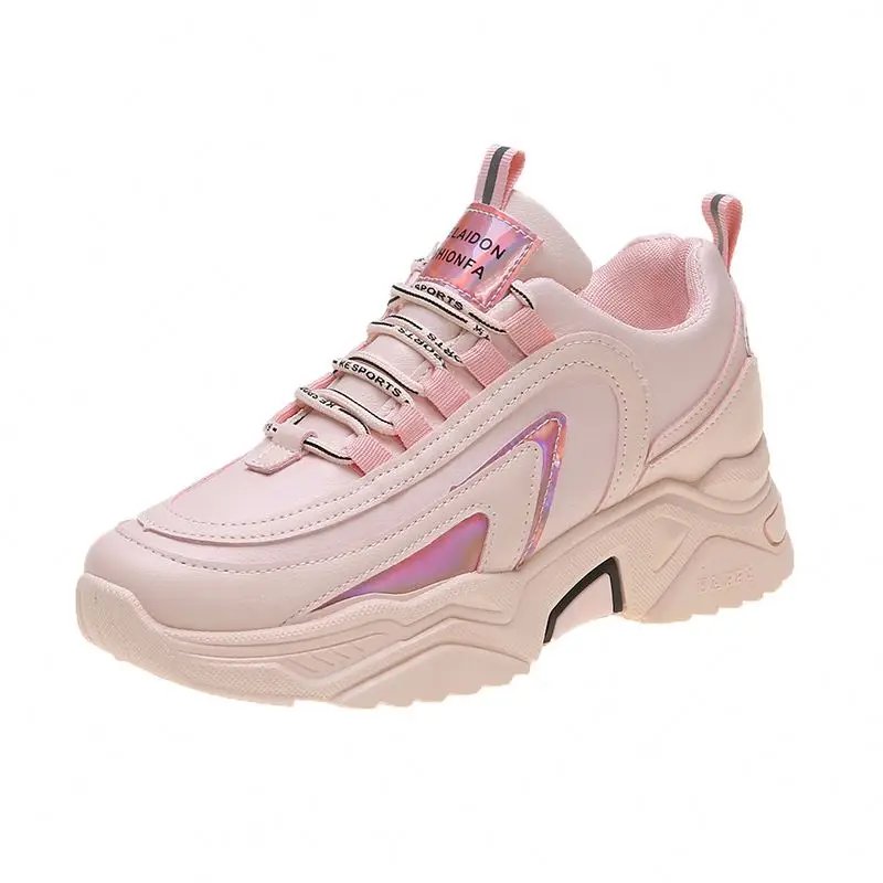 

New Design Women'S Fashion Sneakers High Quality Breathable Insole Sports Shoes, Optional