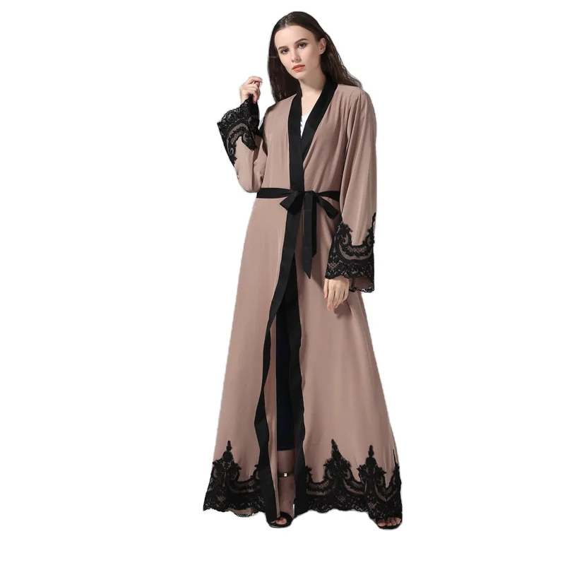 

Dropshipping women abaya dress eid clothing dress long sleeve maxi turkey kaftan Islamic dresses turkey clothes, Picture color