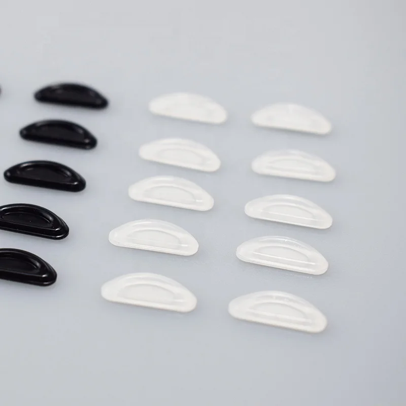 
Cheap promotion gift anti-slip adhesive silicone glasses nose pads 