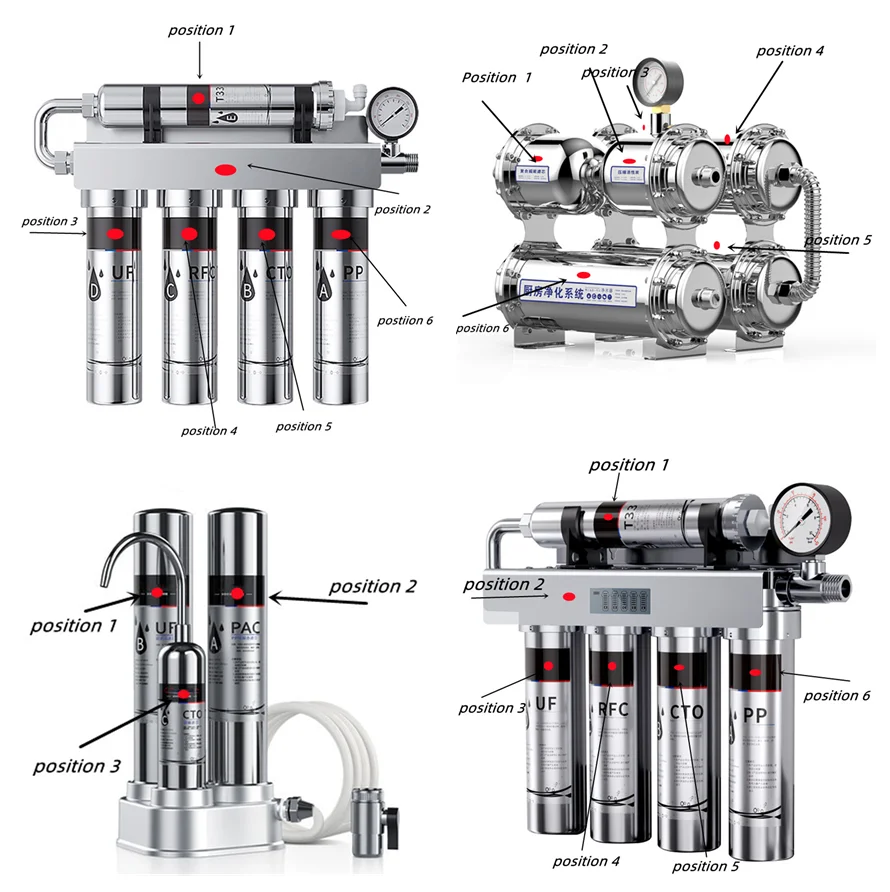 

EIREE stainless steel mineral water pot compatible direct drinking water purifier dispenser uf filter water systems