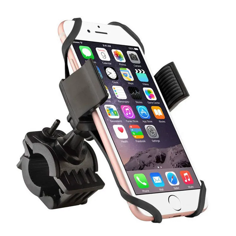 

Motorcycle Bicycle Bike Handlebar Mount Smartphone Holder Universal For Cell Phone GPS