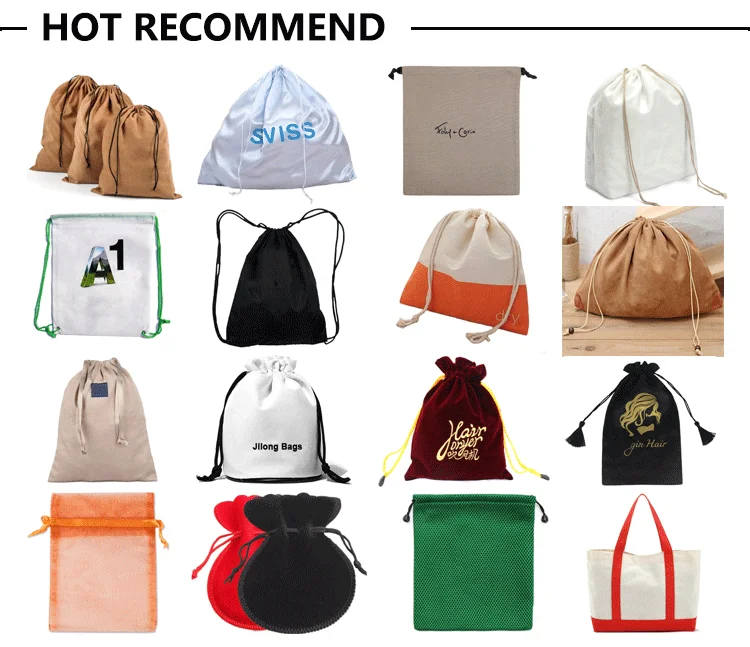 Fashion Custom Polyester Satin Drawstring High Heel Shoe Dust Bag With Divider