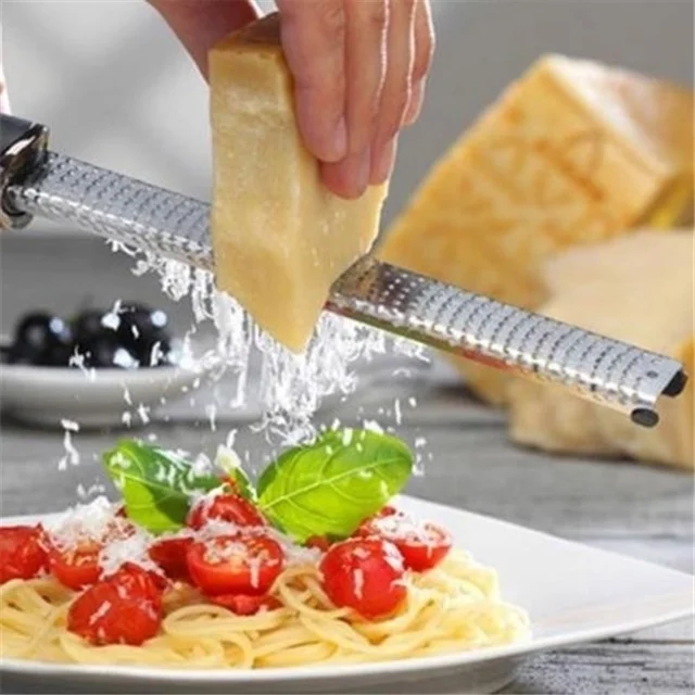 

Kitchen Tool Gadgets Fruit Vegetable Chopper New Stainless Lemon Cheese Vegetable Zester Grater Peeler Slicer Kitchen Accessorie, As show